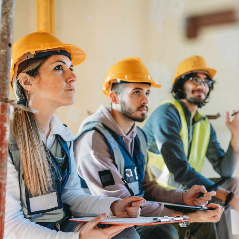 construction students