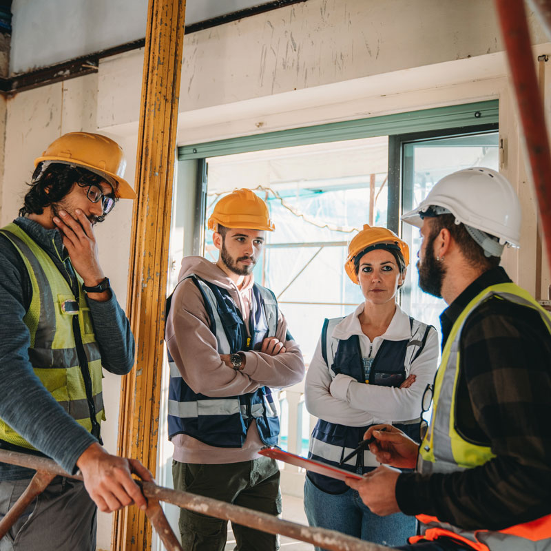 construction students